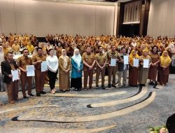 Wujudkan Pendidikan Berkualitas dan Lingkungan Lestari, Kepala SMPN 10 Ikuti Asesmen Kompetensi dan MoU Bank Sampah