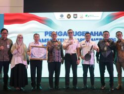 Makassar Raih Terbaik I Jamsostek Award 2026, Appi: Puluhan Ribu Pekerja Rentan Terlindungi