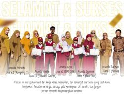 Keren! Siswa SDN Kakatua Makassar Borong Juara, Kepsek: Terus Berkarya!