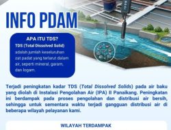 PDAM Makassar Umumkan Gangguan Distribusi Air Bersih Akibat Lonjakan Kadar TDS di IPA II Panaikang