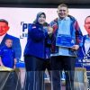 Ketua Fraksi Demokrat DPRD Sulsel Dampingi Munafri Arifuddin Terima KTA Partai Demokrat